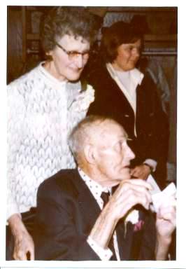 Ferd, Elizabeth, and Ferd's granddaughter Karen; Feb 12, 1977